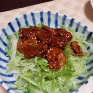 簡単！豚バラ丼♪